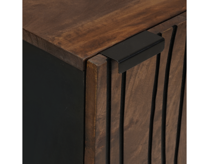 Sonata H Комод 40x33.5x75 см от масивно мангово дърво