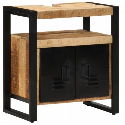 Sonata H Кабинет за мивка 55x35x60 см Плътно мангово дърво - Baie