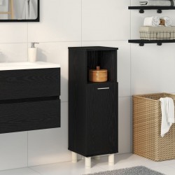 Sonata H Баня Кабинет Черен Дъб 30x30x95 см Инженерна Дървесина - Dulapuri de baie
