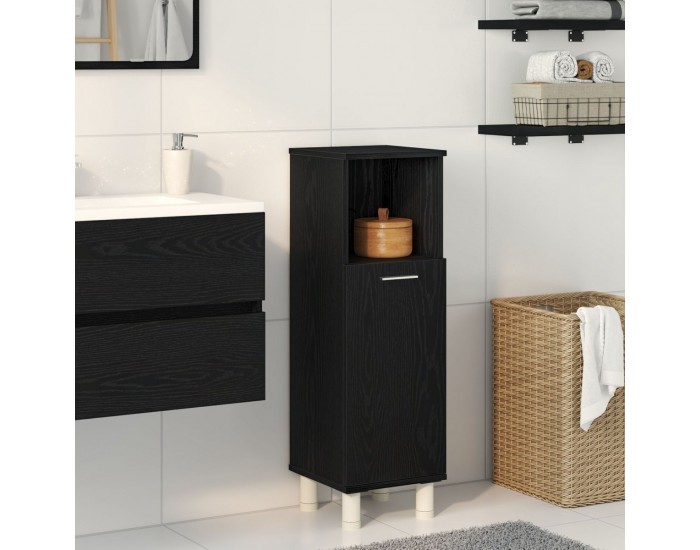 Sonata H Баня Кабинет Черен Дъб 30x30x95 см Инженерна Дървесина
