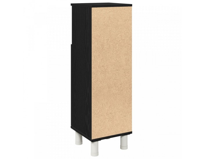 Sonata H Баня Кабинет Черен Дъб 30x30x95 см Инженерна Дървесина