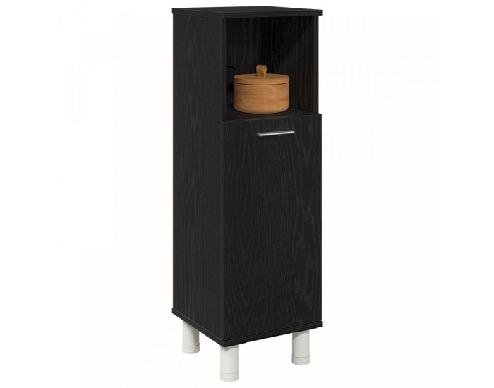 Sonata H Баня Кабинет Черен Дъб 30x30x95 см Инженерна Дървесина