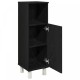 Sonata H Баня Кабинет Черен Дъб 30x30x95 см Инженерна Дървесина