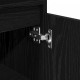 Sonata H Баня Кабинет Черен Дъб 30x30x100 см Инженерна Дървесина