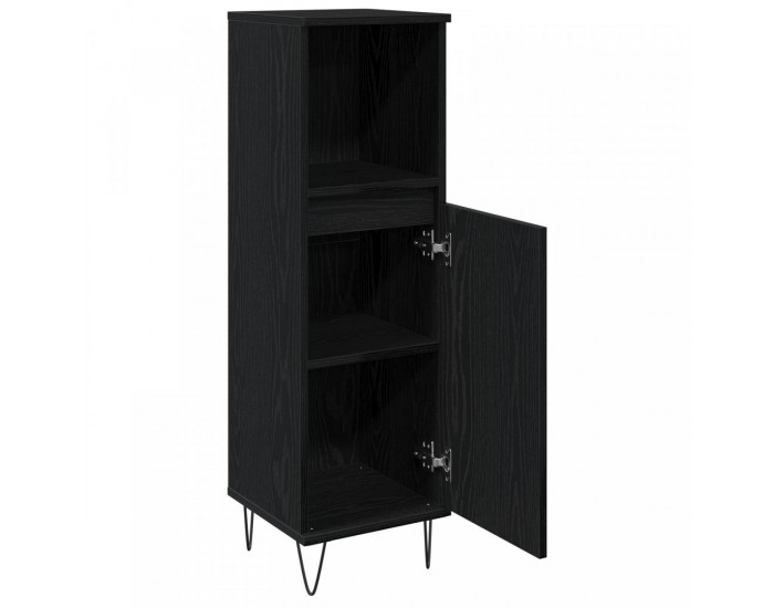 Sonata H Банная шкаф черен дъб 30x30x100 см инженерна дървесина
