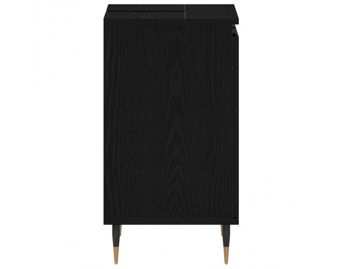 Sonata H Шкаф за мивка Черен дъб 58x33x60 см Инженерна дървесина