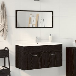 Sonata H 2 Часова Баня Мебели Комплект Черен Дъб Инженерна Дървесина - Seturi