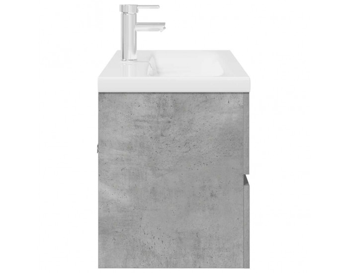 Sonata H Комплект мебели за баня от 2 части бетонно сив инженерно дърво