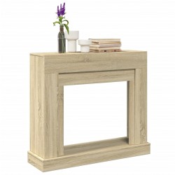 Sonata H Облицовка за камина сонома дъб 100x30x87,5 см инженерно дърво - Pentru șeminee, coșuri de fum și sobe pe lemne