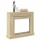 Sonata H Облицовка за камина сонома дъб 100x30x87,5 см инженерно дърво