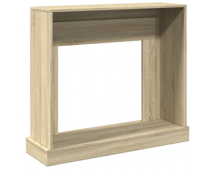 Sonata H Облицовка за камина сонома дъб 100x30x87,5 см инженерно дърво