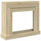 Sonata H Облицовка за камина сонома дъб 100x30x87,5 см инженерно дърво