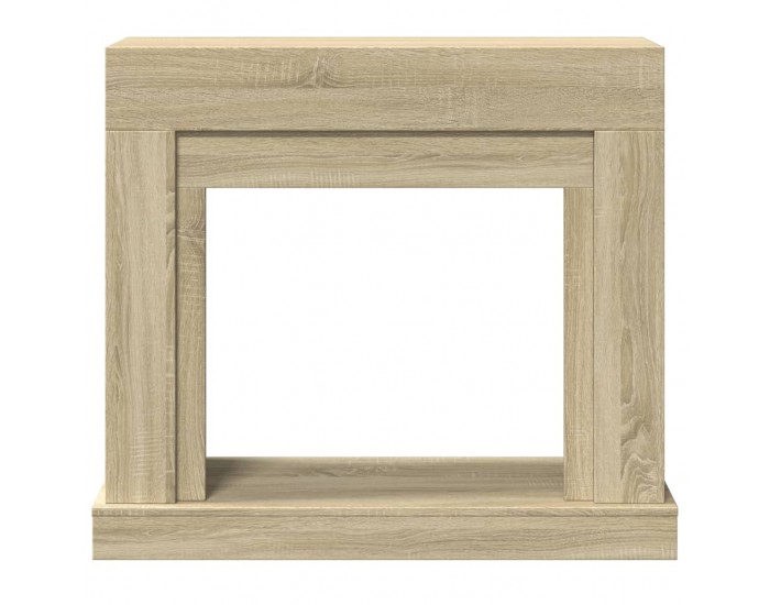Sonata H Облицовка за камина сонома дъб 100x30x87,5 см инженерно дърво