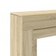 Sonata H Облицовка за камина сонома дъб 100x30x87,5 см инженерно дърво