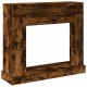 Sonata H Облицовка за камина опушен дъб 100x30x87,5 см инженерно дърво