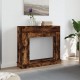 Sonata H Облицовка за камина опушен дъб 100x30x87,5 см инженерно дърво