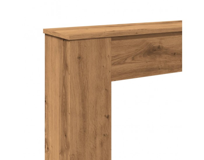 Sonata H Облицовка за камина дъб артизан 100x20x100 см инженерно дърво