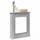Sonata H Облицовка за камина сив сонома 75x20x87,5 см инженерно дърво