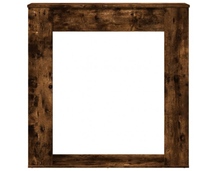 Sonata H Облицовка за камина опушен дъб 100x20x100 см инженерно дърво