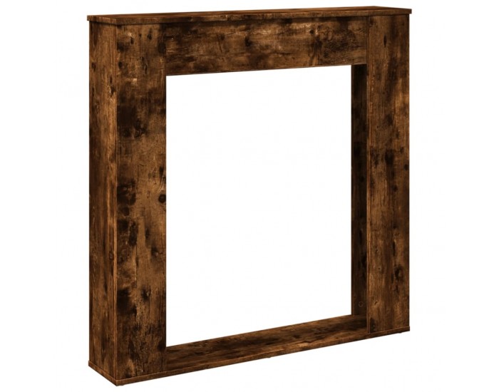 Sonata H Облицовка за камина опушен дъб 100x20x100 см инженерно дърво
