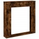 Sonata H Облицовка за камина опушен дъб 100x20x100 см инженерно дърво