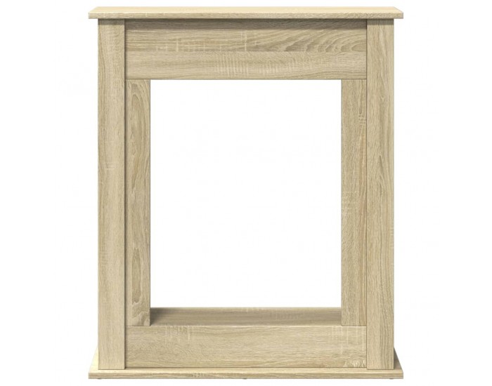 Sonata H Облицовка за камина сонома дъб 75x20x87,5 см инженерно дърво