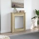 Sonata H Облицовка за камина сонома дъб 75x20x87,5 см инженерно дърво