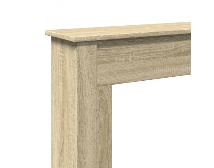 Sonata H Облицовка за камина сонома дъб 75x20x87,5 см инженерно дърво