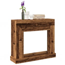 Sonata H Облицовка за камина старо дърво 100x30x87,5 см инженерно дърво - Pentru șeminee, coșuri de fum și sobe pe lemne