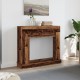 Sonata H Облицовка за камина старо дърво 100x30x87,5 см инженерно дърво