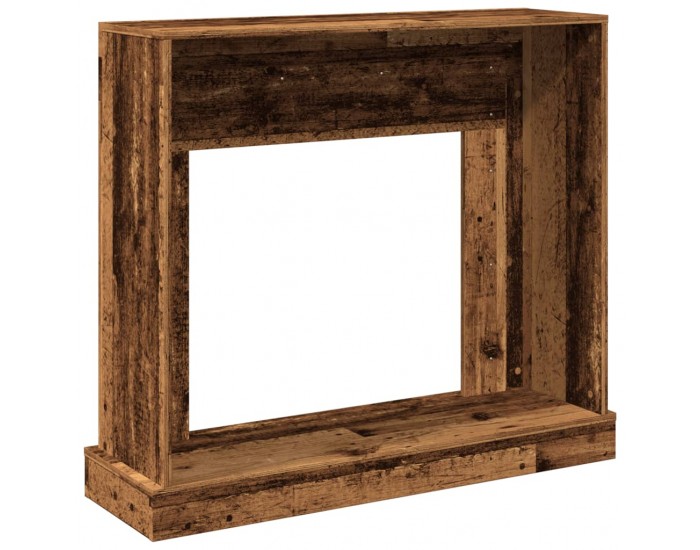 Sonata H Облицовка за камина старо дърво 100x30x87,5 см инженерно дърво