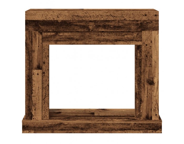 Sonata H Облицовка за камина старо дърво 100x30x87,5 см инженерно дърво