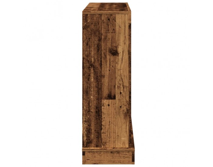 Sonata H Облицовка за камина старо дърво 100x30x87,5 см инженерно дърво