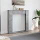 Sonata H Облицовка за камина бетонно сив 100x20x100 см инженерно дърво