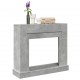 Sonata H Облицовка за камина бетонно сив 100x30x87,5 см инженерно дърво