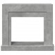 Sonata H Облицовка за камина бетонно сив 100x30x87,5 см инженерно дърво