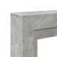 Sonata H Облицовка за камина бетонно сив 100x30x87,5 см инженерно дърво
