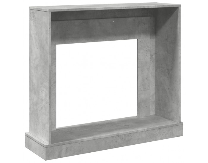 Sonata H Облицовка за камина бетонно сив 100x30x87,5 см инженерно дърво