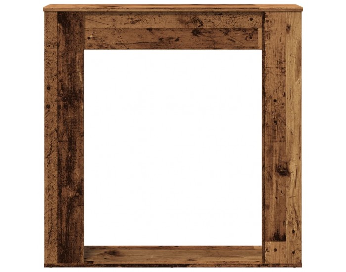 Sonata H Облицовка за камина старо дърво 100x20x100 см инженерно дърво