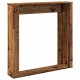 Sonata H Облицовка за камина старо дърво 100x20x100 см инженерно дърво