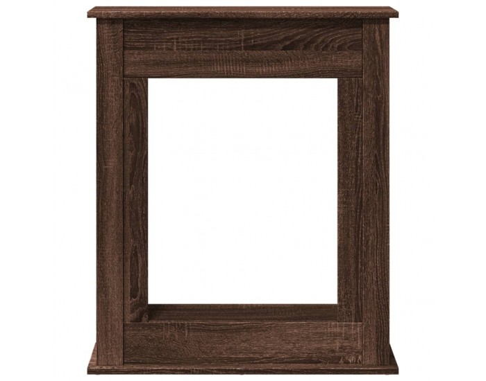 Sonata H Облицовка за камина, кафяв дъб, 75x20x87,5 см, инженерно дърво