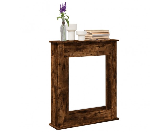 Sonata H Облицовка за камина, опушен дъб, 75x20x87,5 см, инженерно дърво