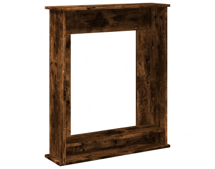 Sonata H Облицовка за камина, опушен дъб, 75x20x87,5 см, инженерно дърво