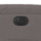 Sonata Fotoliu electric rabatabil cu ridicare, gri taupe, textil