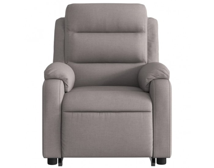 Sonata Fotoliu electric rabatabil cu ridicare, gri taupe, textil