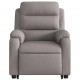 Sonata Fotoliu electric rabatabil cu ridicare, gri taupe, textil