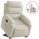 Sonata H Изправящ стол реклайнер, Кремав, кадифе