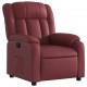 Sonata H Реклайнер стол, виненочервен, изкуствена кожа