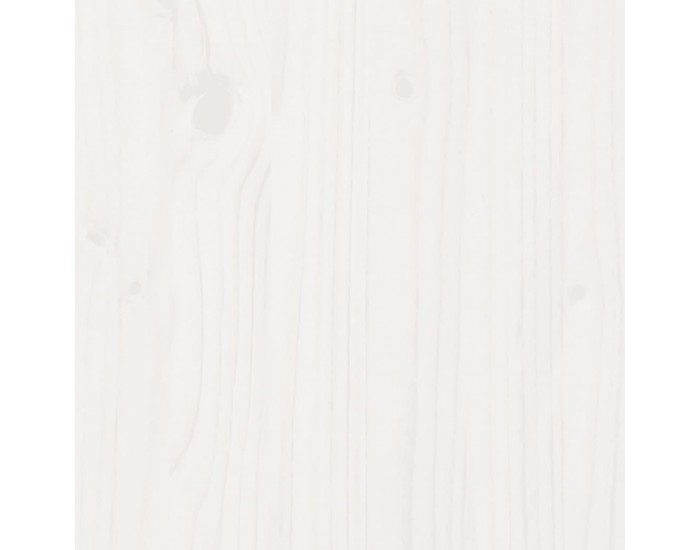 Sonata H Покрив за детско легло, бял, 203x80,5x142 см, бор масив