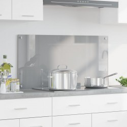 Sonata H Кухненски фон от светлосиво закалено стъкло 100x50x0,6 см - Accesorii de bucătărie